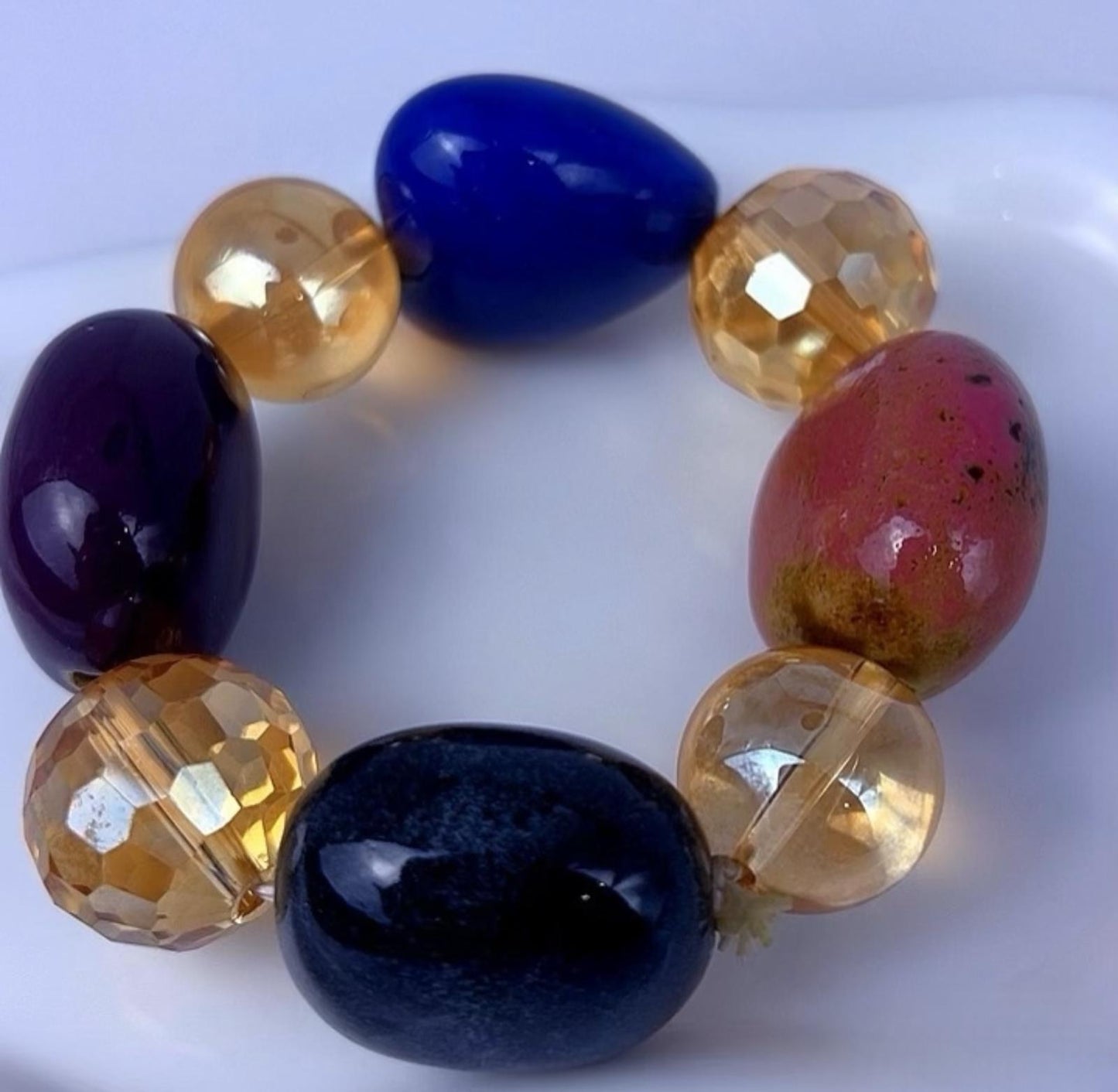 Royal Heritage Ghana Beads Bracelet - everyday jewelry