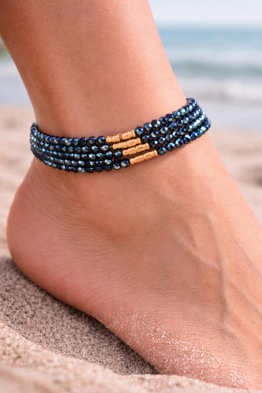 Midnight Luxe Wrap - waterproof