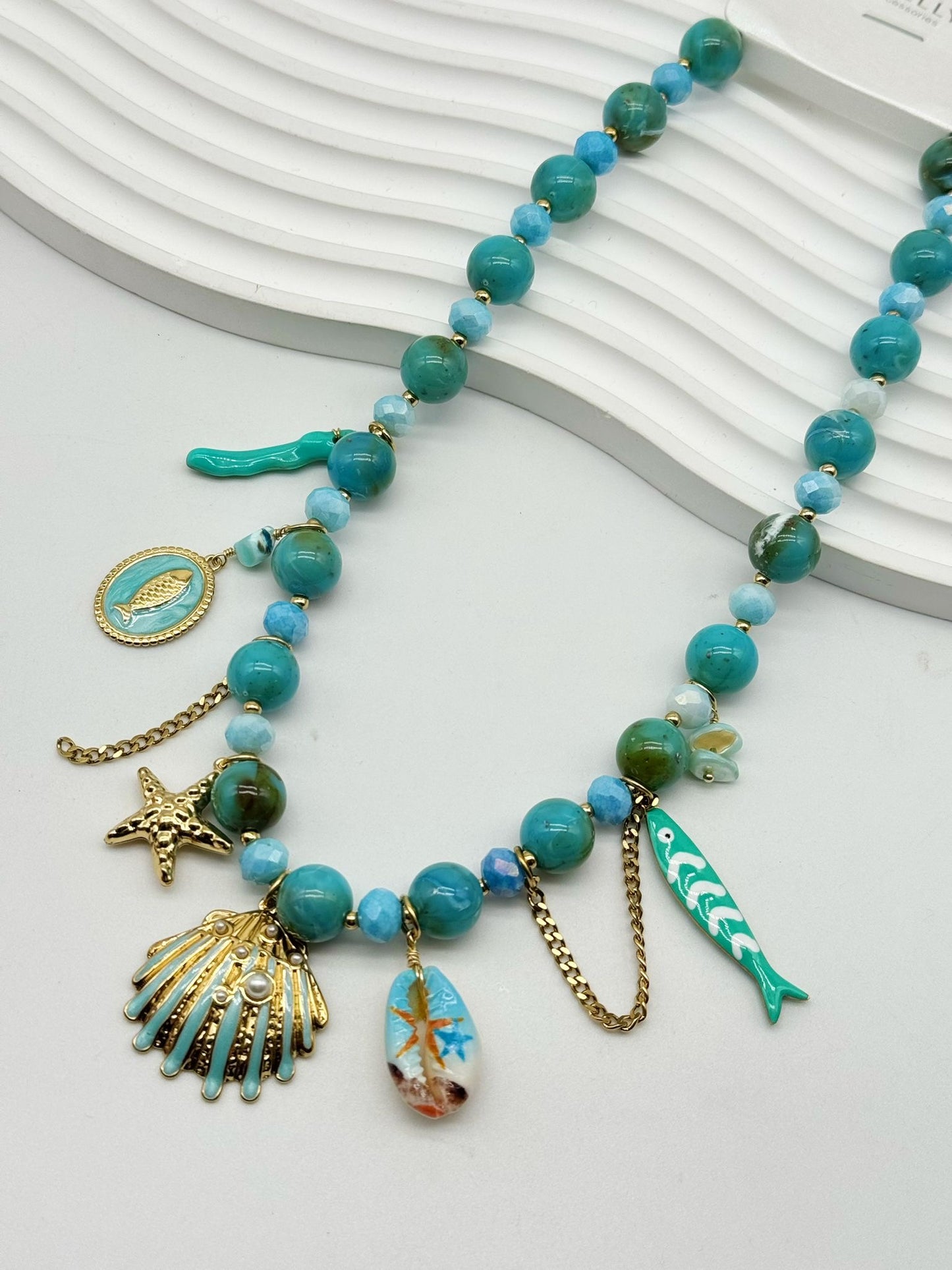 Ocean Breeze Charm - Waterproof Stainless Steel