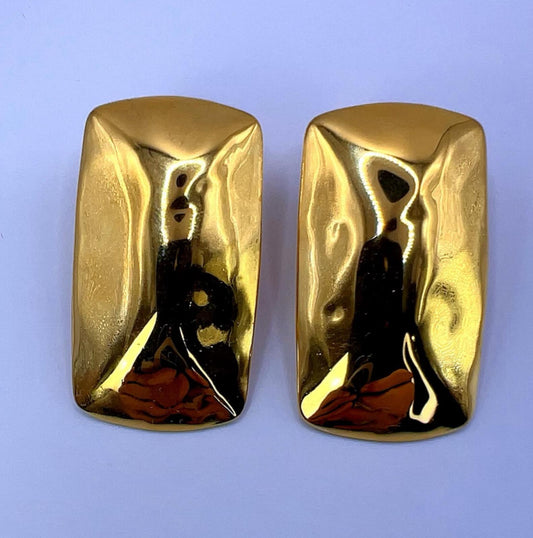 Aurora Block Studs - stainless steel