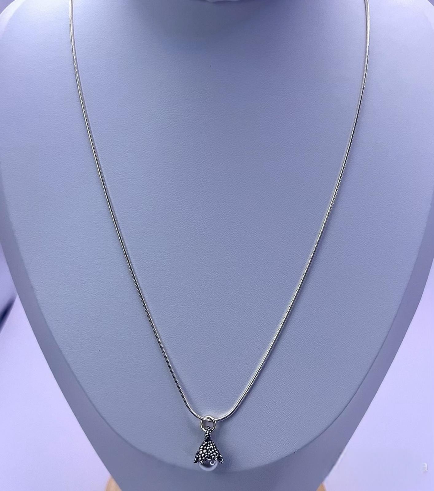 Luna Drop – 925 Sterling Silver Pendant Necklace