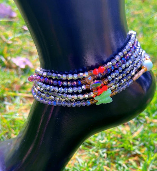 Midnight Silver Stack - waterproof