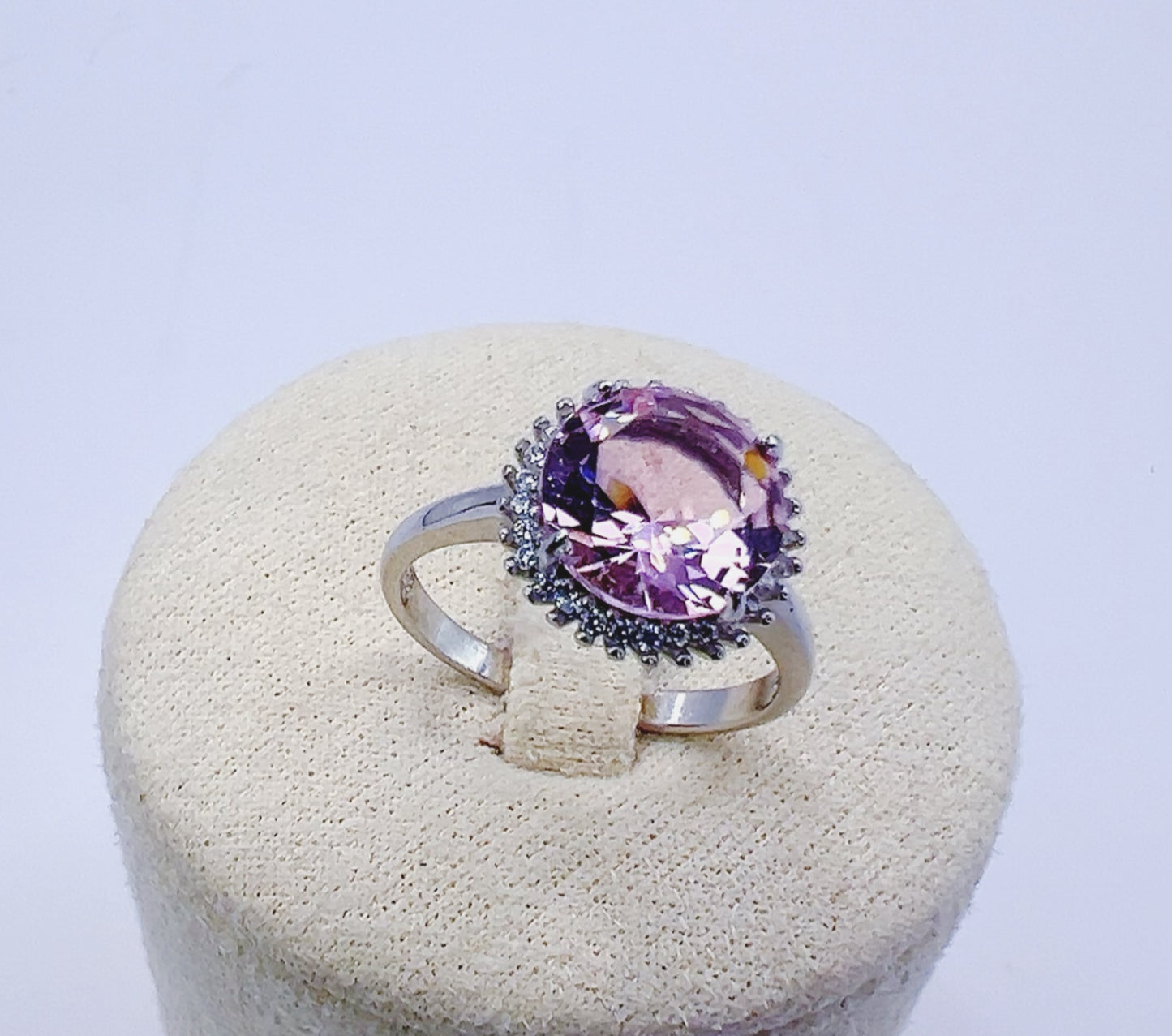 Rose Radiance Ring – 925 Sterling Silver (14.9 mm)