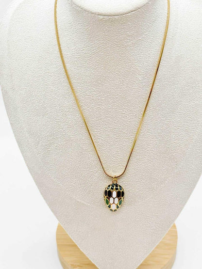 Serpentina Charm Necklace - tarnish resistant
