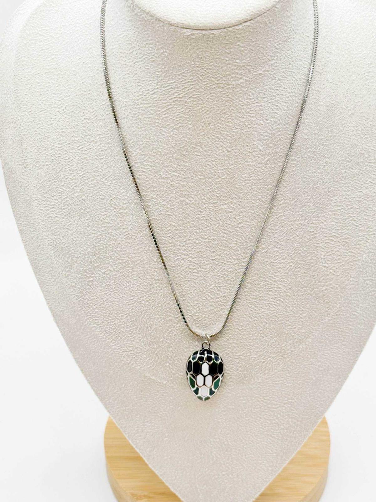 Serpentina Charm Necklace - tarnish resistant
