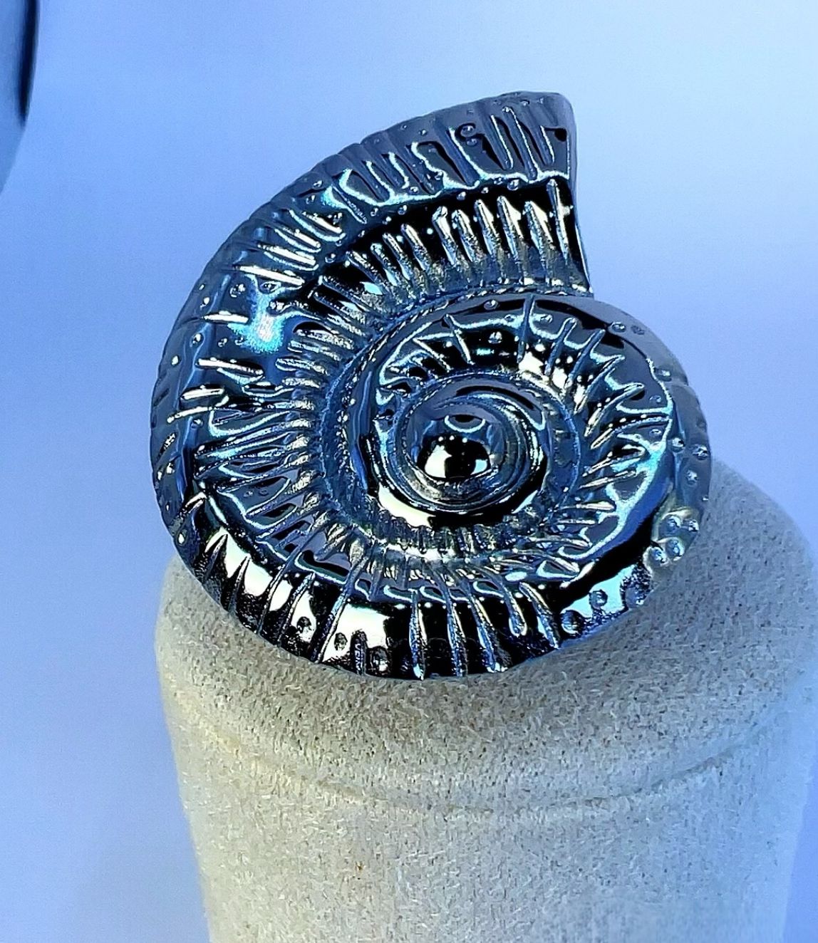 Statement Spiral Ring – Sculptural Design - everyday jewelry
