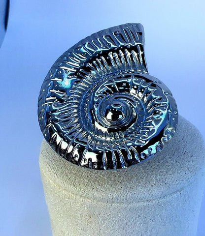 Statement Spiral Ring – Sculptural Design - everyday jewelry