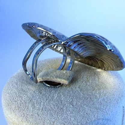 Statement Spiral Ring – Sculptural Design - everyday jewelry