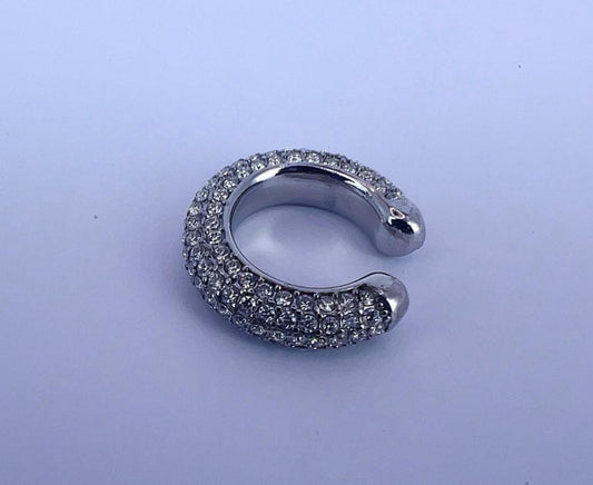 Luxe Pavé Ear Cuff - waterproof