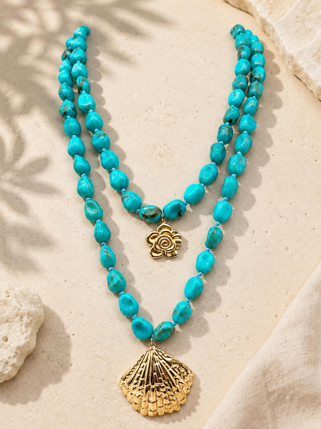Collana Conchiglia Lunghezza 65cm
