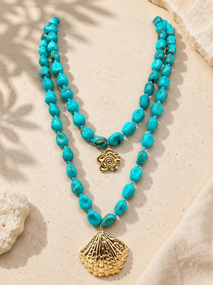 Collana Conchiglia Lunghezza 65cm