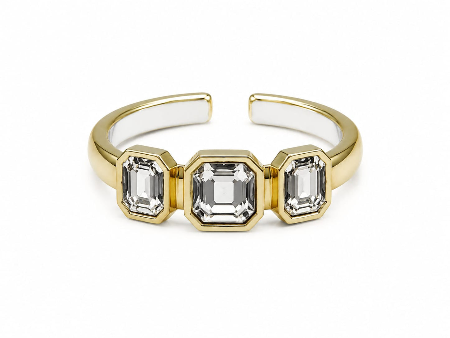 Anello Triple Gem