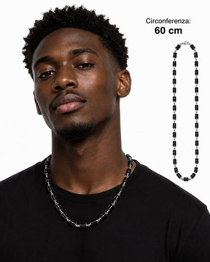 (Uomo) Collana Noble Steel