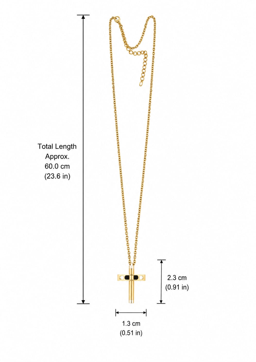 (Uomo) Collana Iron Pulse