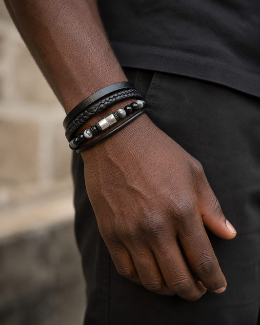 (Uomo) Bracciale Shadow Line