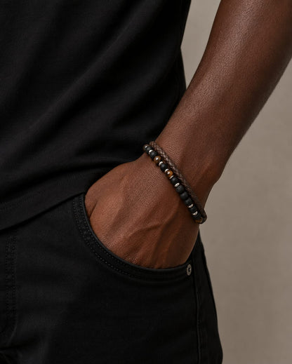 (Uomo) Bracciale Shadow Line