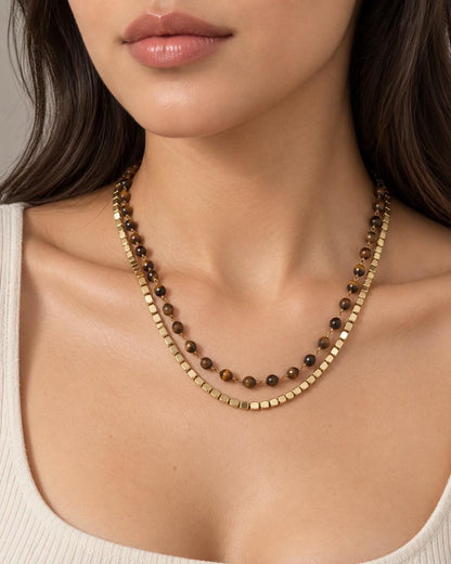 Collana Golden-Brown