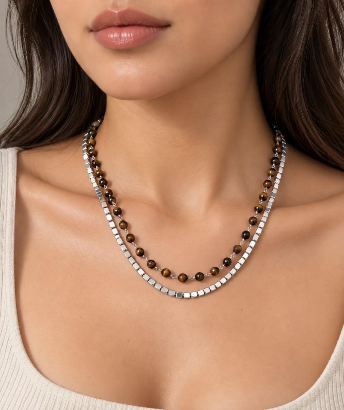 Collana Golden-Brown
