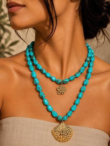 Collana Conchiglia Lunghezza 65cm