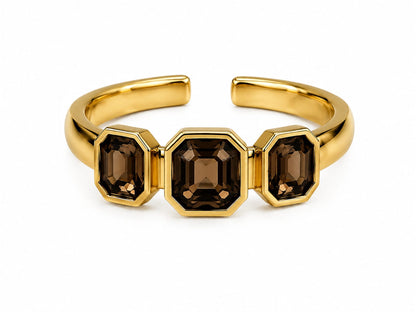 Anello Triple Gem
